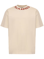 Seasonal logo cotton t-shirt - Palm Angels - Men | Luisaviaroma
