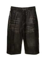 Colossu faux leather jorts - Jaded London - Men