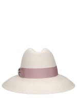 Claudette fine straw panama hat Borsalino Women Luisaviaroma