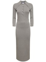 Alerone silk & cotton midi polo dress - 16arlington - Women | Luisaviaroma