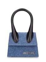 Le chiquito denim top handle bag Jacquemus Women Luisaviaroma
