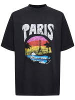 Medium fit cotton t-shirt - Balenciaga - Men | Luisaviaroma