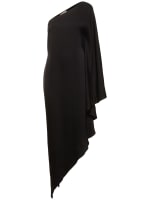 alexandre vauthier one shoulder dress Alexandre Vauthier One-shoulder Draped Midi Dress