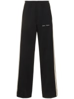 Classic logo loose nylon track pants - Palm Angels - Women | Luisaviaroma