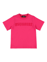 Cotton jersey logo t-shirt - Dsquared2 - Boys | Luisaviaroma