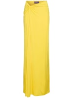 Knot & split satin long skirt - Ralph Lauren Collection - Women ...