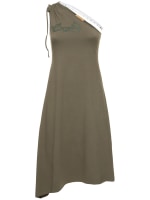 cream satin midi dress Harlan Satin Midi Dress in Cream Ivory
