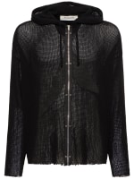 トップス 1017 ALYX 9SM Mesh Longsleeve Hooded 1017 ALYX 9SM