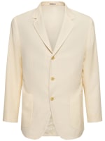 Tropical wool & mohair blazer - Auralee - Men | Luisaviaroma