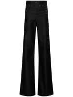 Cotton satin pants - Maison Margiela - Women  | Luisaviaroma