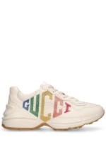 Rhyton glitter best sale gucci leather sneaker