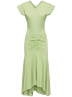 Phases of Summer Chartreuse Ruffled Halter Maxi Dress – shopkeneealinton