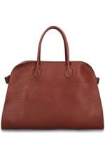 新作! THE ROW ザ・ロウ Margaux 15 cuir saddle leather The Row | Soft Margaux 15 dark cuir saddle bag | Savannahs