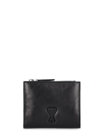 ★AMI ★Voulez-Vous Folded 財布 Black Voulez-Vous Folded Wallet | AMI PARIS