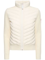 Hybridge wool knit zip jacket Canada Goose Women Luisaviaroma