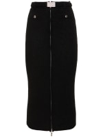 【関税込み】ALESSANDRA RICH Knit midi skirt COTTON AND CASHMERE BLEND MIDI SKIRT – Alessandra Rich