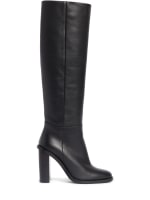 90mm leather tall boots Max Mara Women Luisaviaroma