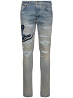 Blue snake archival jeans Amiri Men Luisaviaroma
