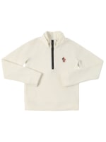 Zip-up tech fleece sweatshirt - Moncler Grenoble - Boys