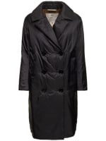 Max Mara Greenpa ウォータープルーフパデッドロングジャケット Greenco ウォータープルーフパデッドロングジャケット - Max