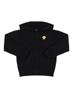 VERSACE コットン ジップアップスウェットシャツ ジップアップコットンスウェットシャツ - Versace - ガールズ