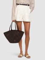 Egola hand-braided leather tote bag - Dragon Diffusion - Women  | Luisaviaroma