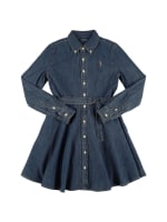 Cotton denim dress - Polo Ralph Lauren - Girls | Luisaviaroma