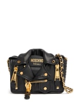 Biker レザーショルダーバッグ - Moschino - レディース | Luisaviaroma