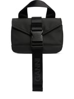 Mini satchel リサイクルテック素材ショルダーバッグ - GANNI 