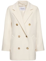 Rebus wool & cashmere short coat - Max Mara - Women