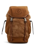Soft virgin wool backpack - Moncler - Men  | Luisaviaroma