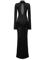 Nova knitted cotton blend long dress - Aya Muse - Women | Luisaviaroma