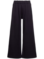 Hama double pleat wide leg sweatpants Dries Van Noten Men