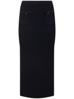 Embellished knit midi skirt - Self-portrait - Women