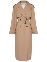 【関税込み】max mara 'Calao' trench coat Calao cotton canvas trench coat in blue - Max Mara | Mytheresa