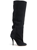 105mm esther suede boots - Paris Texas - Women  | Luisaviaroma
