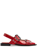 GANNI Chunky Naplack バレリーナ 20mm Chunky naplack バレリーナ 20mm - GANNI - レディース