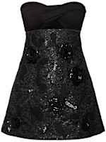 Sequined mini dress w/ roses - Des Phemmes - Women | Luisaviaroma