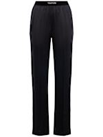 【関税＆送料込み】Tom Ford Satin Pants TOM FORD Satin Pant in Hot Pink | FWRD