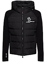 MONCLER GRENOBLE●異素材MIX●フリース ジップアップパーカー MONCLER GRENOBLE(モンクレール グルノーブル) パーカー