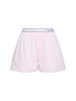 Serif logo boxer shorts - Sporty & Rich - Women  | Luisaviaroma