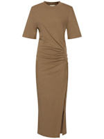 Lexia cotton jersey midi dress - Isabel Marant - Women | Luisaviaroma