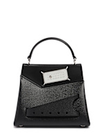 Small snatched grainy leather bag - Maison Margiela - Women
