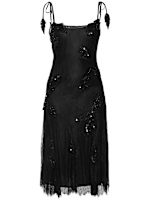 Vestito midi in pizzo con ricami Blumarine Donna Luisaviaroma