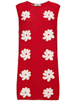 strapless open back dress MSGM