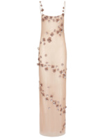 Embroidered tulle long dress - Blumarine - Women | Luisaviaroma