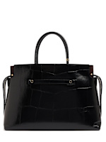 Tory Burch【関税送料込&SALE】 クロコエンボスサッチェルバッグ 楽天市場】トリーバーチ バッグ ショルダーバック ハンドバッグ