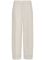直営♪'S Max Mara リネンキャンバス ストレートパンツ ANSELMO S Max Mara Anselmo Wide Leg Linen Trousers | Liberty