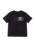 コットンジャージーtシャツ - MM6 Maison Margiela - ガールズ