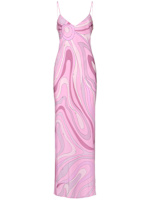 Printed silk long dress - Pucci - Women  | Luisaviaroma